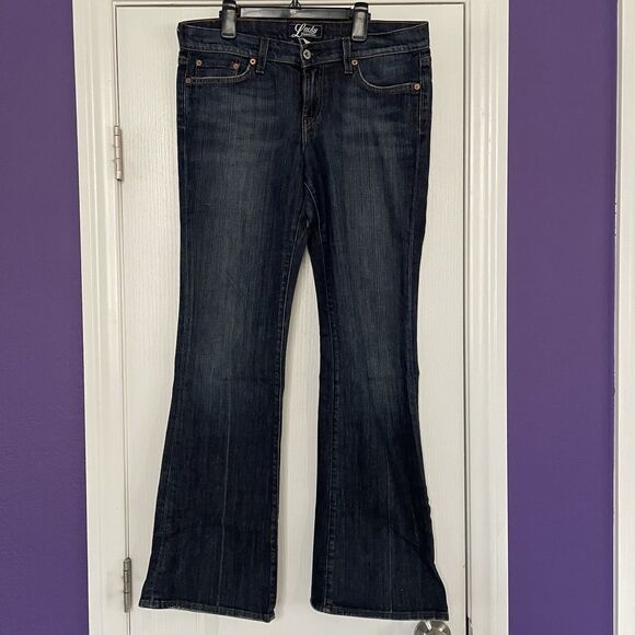 Lucky Brand Sweet N Low Flared Jeans Stitched Pockets Women’s Size 8/29 - Picture 8 of 11